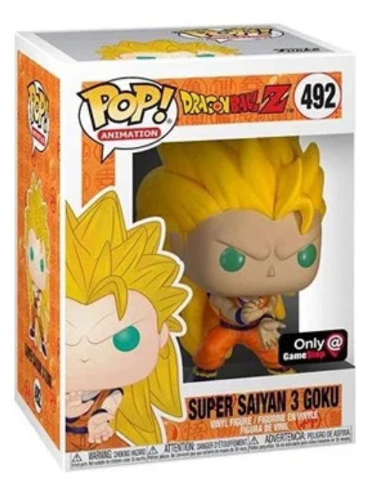 Funko Pop! - Dragon Ball Z: Super Saiyan 3 Goku #492