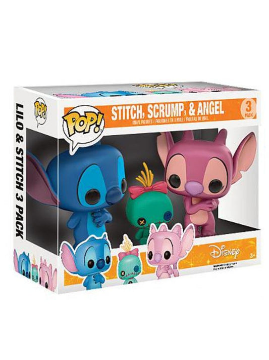 Funko Pop! - Lilo & Stitch: Stitch, Scrump & Angel #3-Pack
