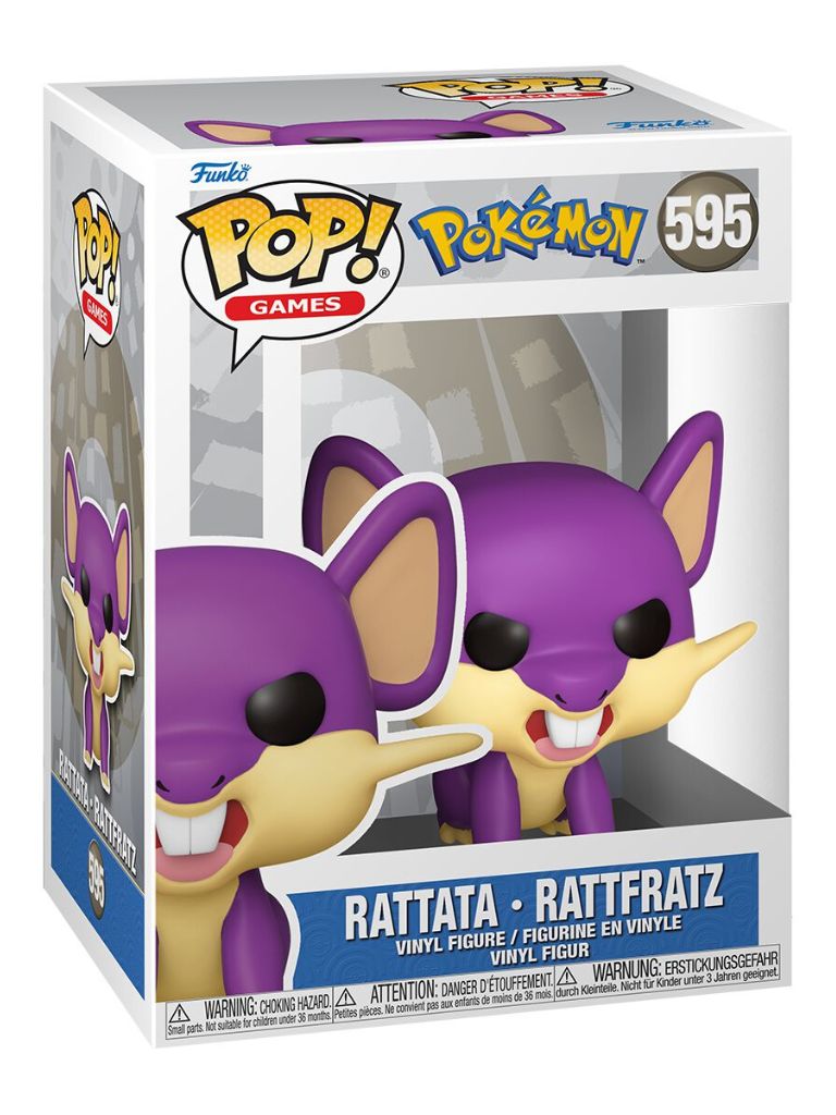 Funko Pop! - Pokemon: Rattata 595 - PopPalace