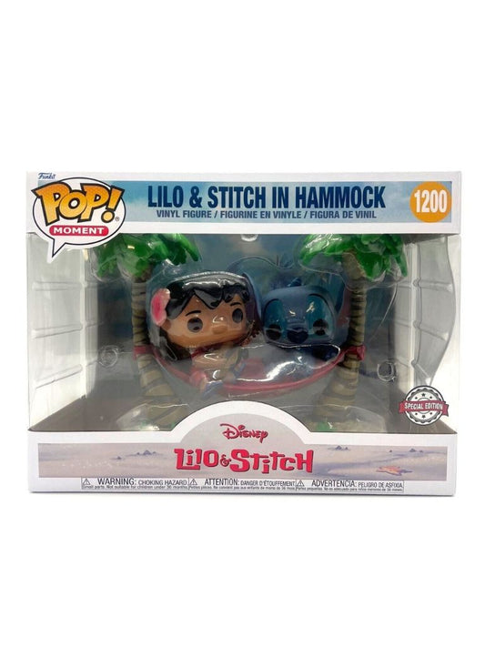Funko Pop! Disney Moments: Lilo & Stitch in Hammock #1200