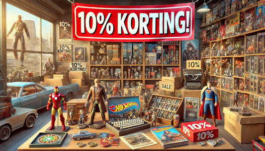 Zomeractie: 10% Korting op Alle Collectibles van 29 Augustus tot 5 September!