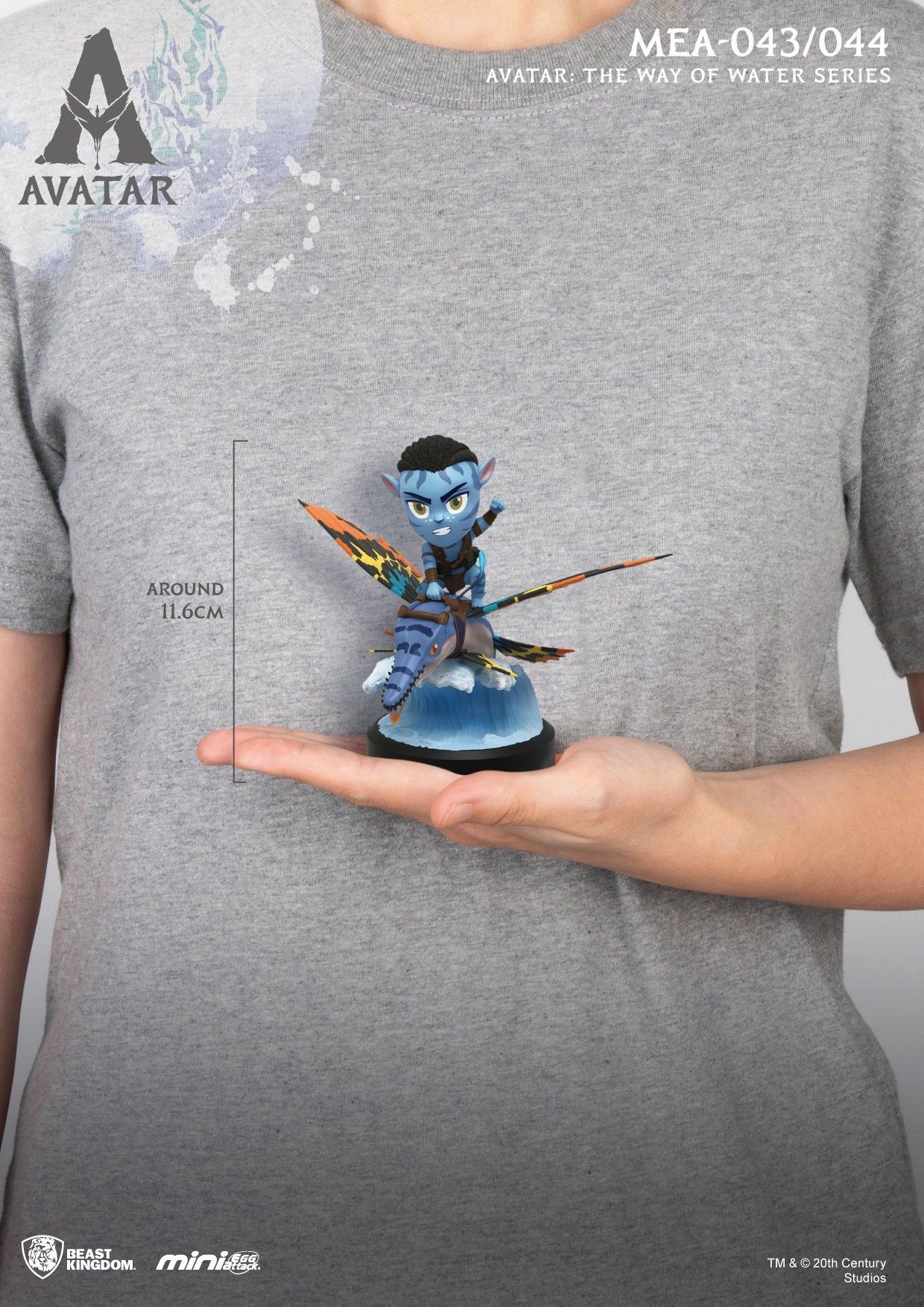 Avatar: The Way of Water - Jake Sully and Skimwing 3 inch Figure - PopPalace                                 
