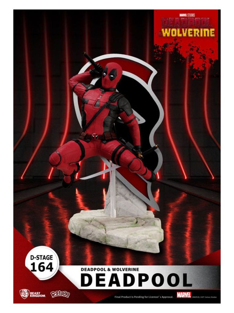 Beast Kingdom - Marvel Deadpool 3: PVC Deadpool Diorama 16cm