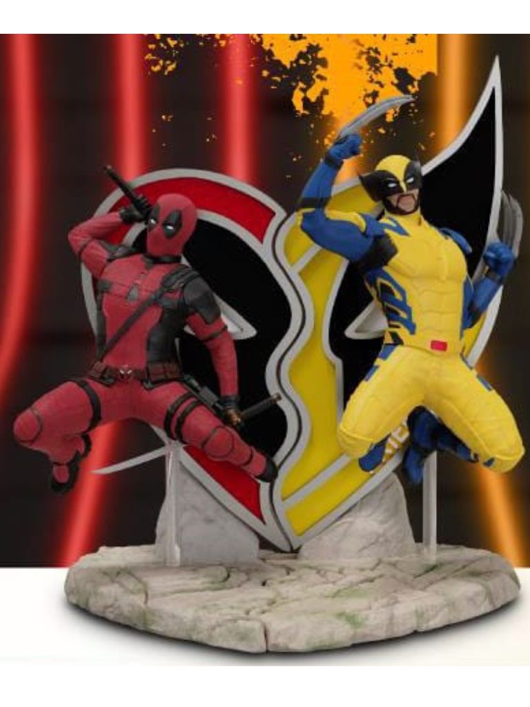 Beast Kingdom - Marvel Deadpool 3: PVC Wolverine Diorama 16cm