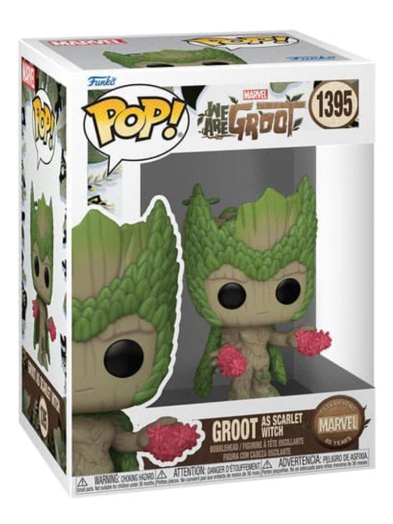 Funko Pop! - We Are Groot: Groot As Scarlet Witch #1395