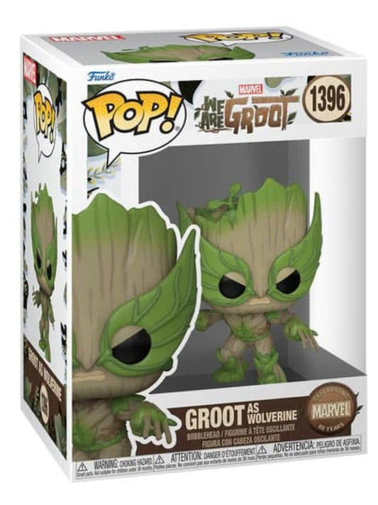 Funko Pop! - We Are Groot: Groot As Wolverine #1396