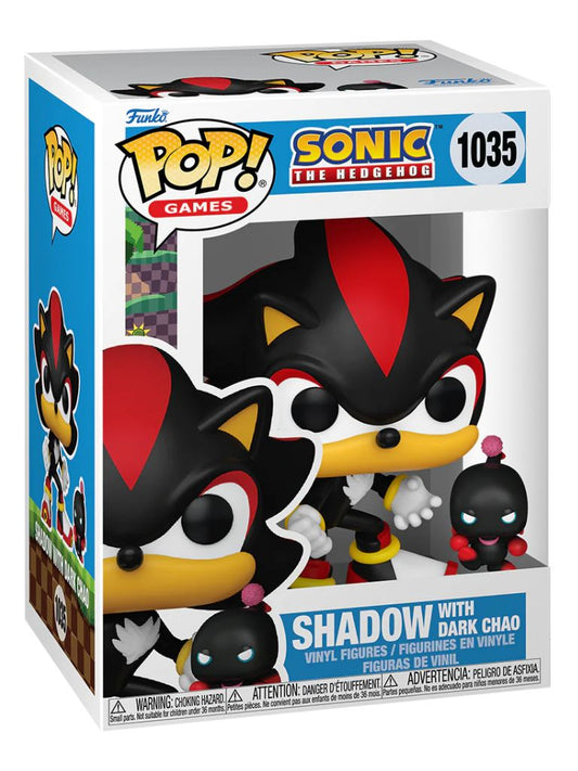 Funko Pop! – Sonic the Hedgehog: Shadow with Dark Chao #1035