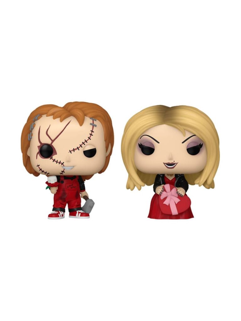 Funko Pocket Pop! 2-Pack - Child's Play: Valentine Chucky & Tiffany 4 cm