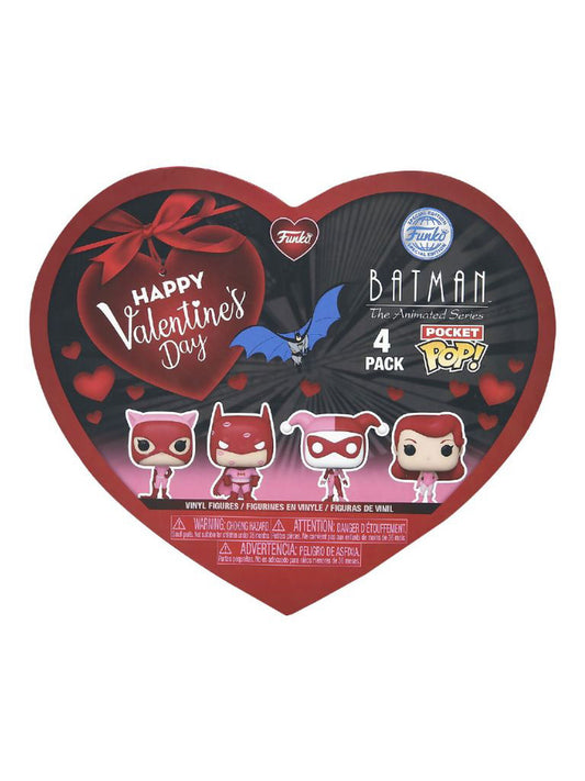 Funko Pocket Pop! DC Comics Valentine 4 Pack - PopPalace                                 