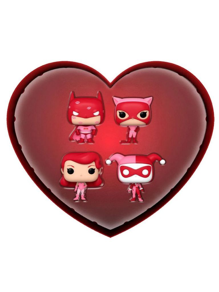 Funko Pocket Pop! DC Comics Valentine 4 Pack - PopPalace                                 
