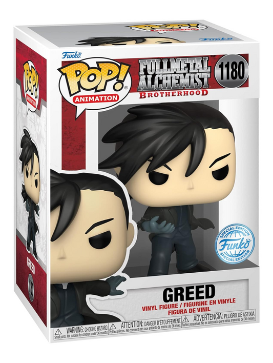 Funko Pop! - Fullmetal Alchemist Brotherhood Greed 1180 - PopPalace                                 