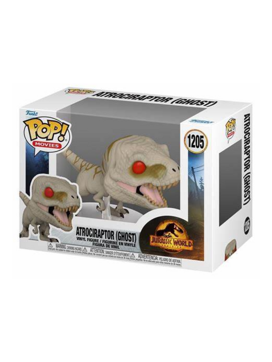 Funko Pop! - Jurassic World Atrociraptor (Ghost) 1205 - PopPalace                                 