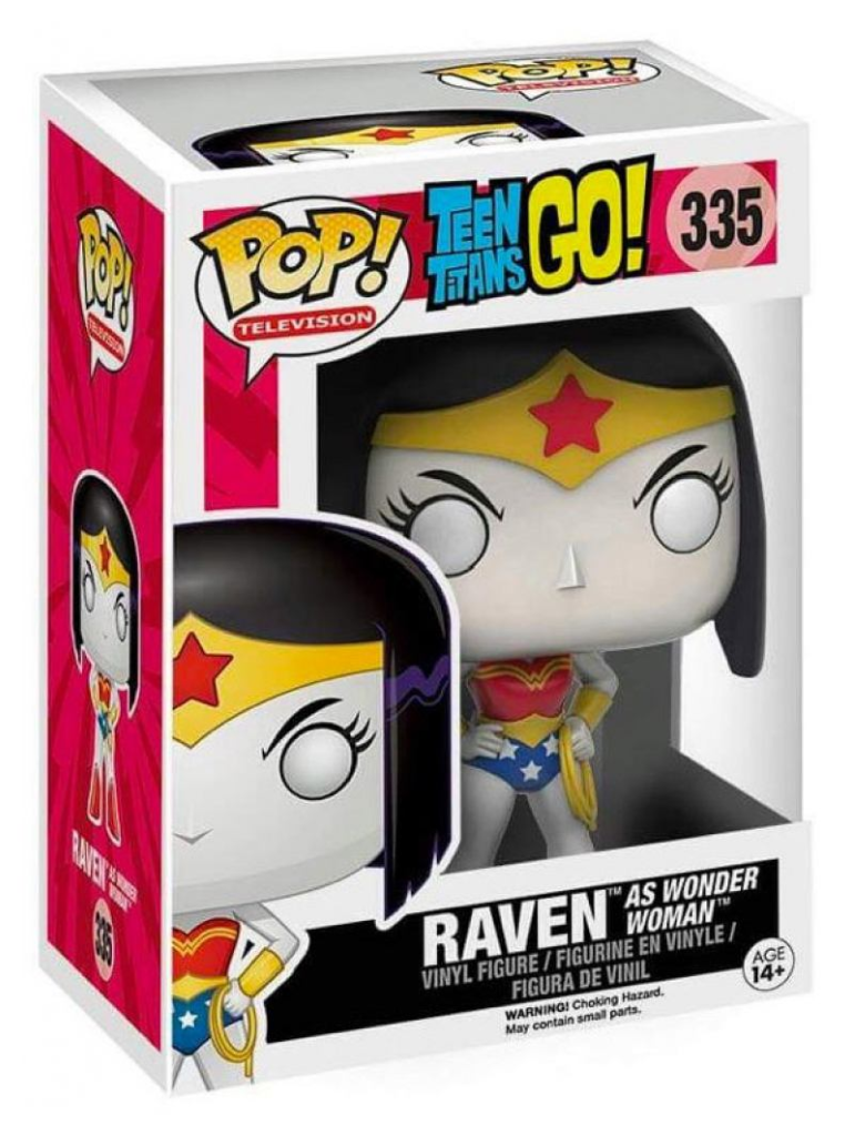 Funko Pop! - Teen Titans Go! Raven as Wonder Woman 335 - PopPalace                                 