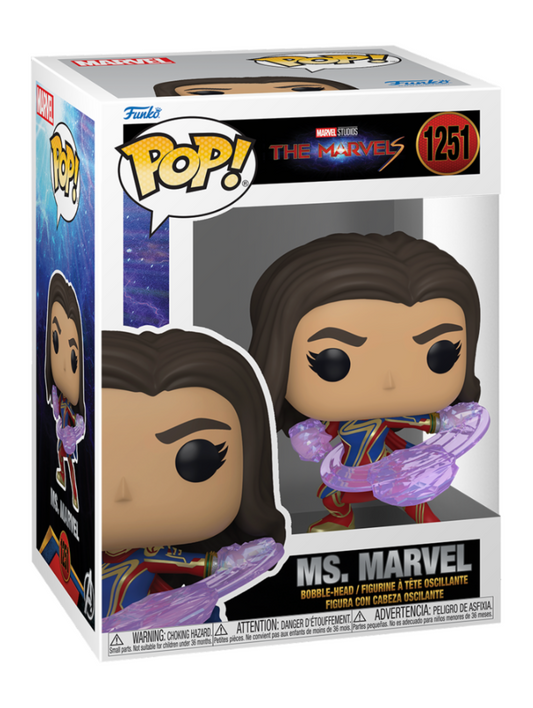 Funko Pop! - The Marvels Ms. Marvel 1251 - PopPalace                                 