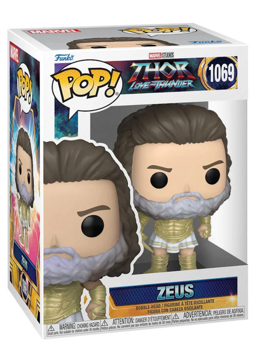 Funko Pop! - Thor Love and Thunder Zeus 1069 - PopPalace                                 