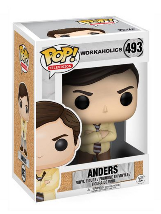 Funko Pop! - Workaholic Anders 493 - PopPalace                                 