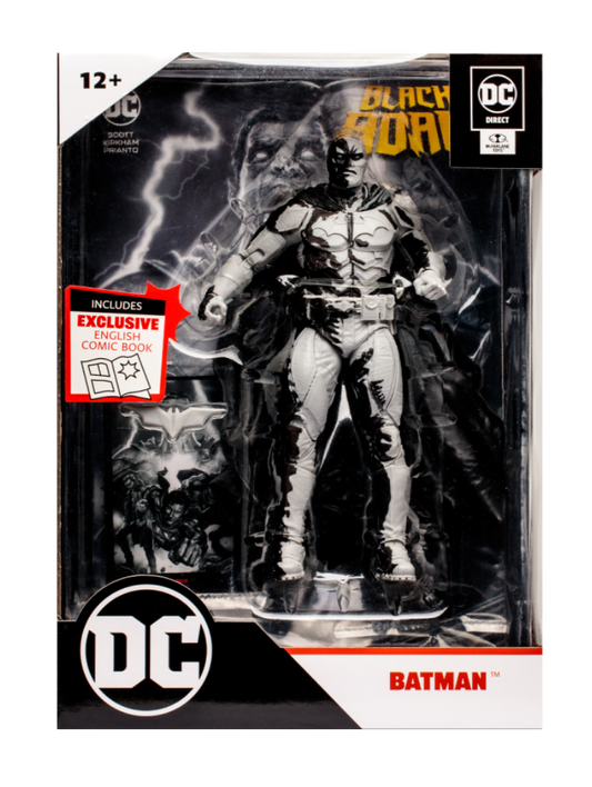 Mcfarlane Toys - Batman Line Art Variant inclusief Black Adam Stripboek - PopPalace                                 