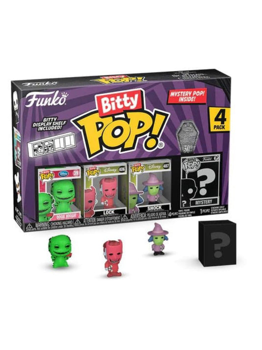 Funko Bitty Pops! - Nightmare Before Christmas 4 Figure Pack: Oogie Boogie 2.5 cm - PopPalace 