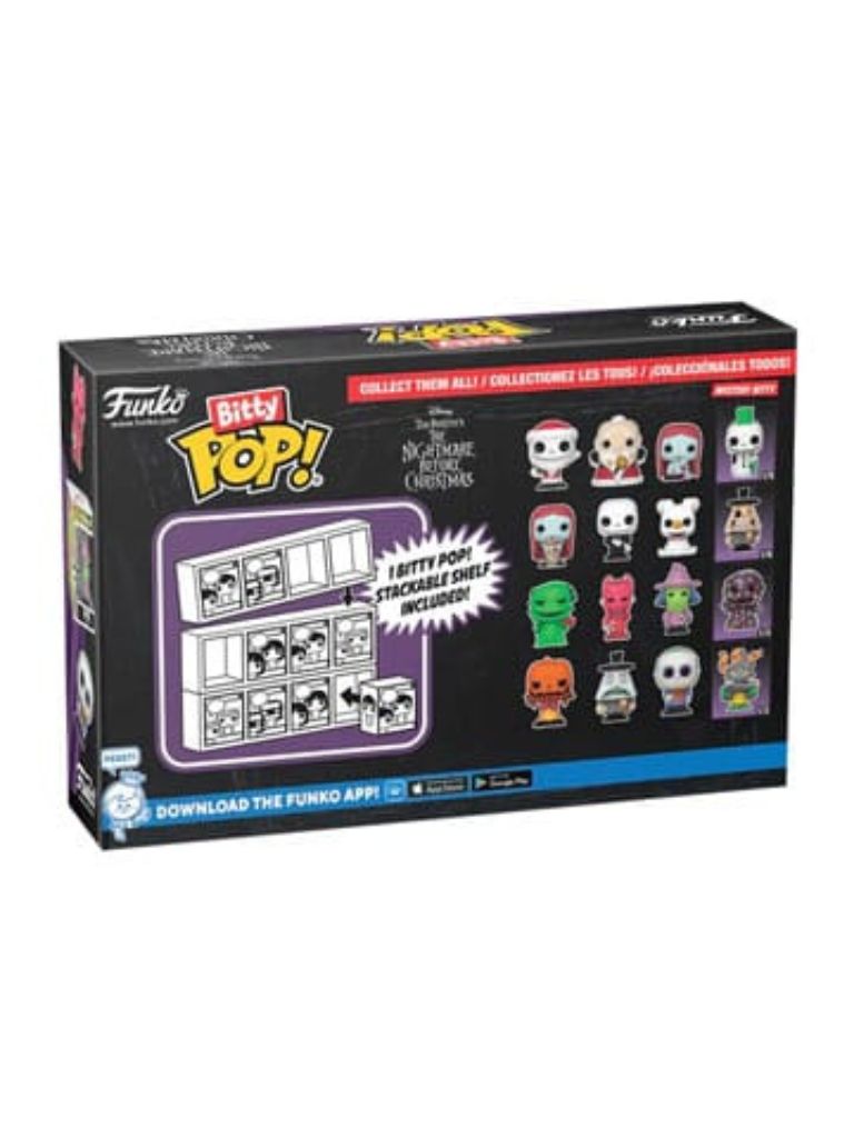 Funko Bitty Pops! - Nightmare Before Christmas 4 Figure Pack: Oogie Boogie 2.5 cm - PopPalace 